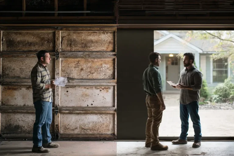 Garage Door Replacement vs Repair