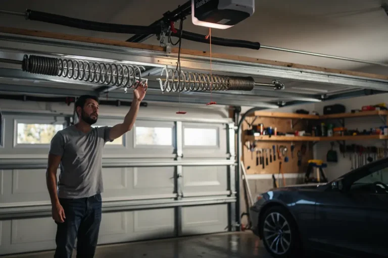 How to Tell If Your Garage Door Torsion Spring Is Broken