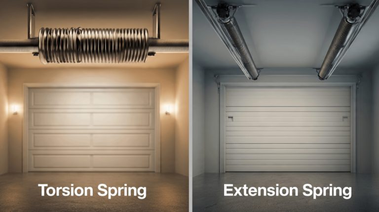 Wichita Garage Door Springs Torsion vs Extension