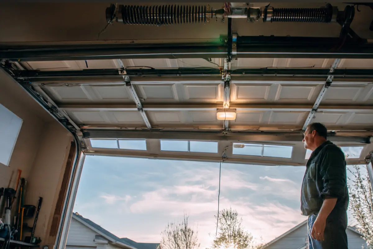 Why Does My Garage Door Only Open Partway? Causes & Fixes