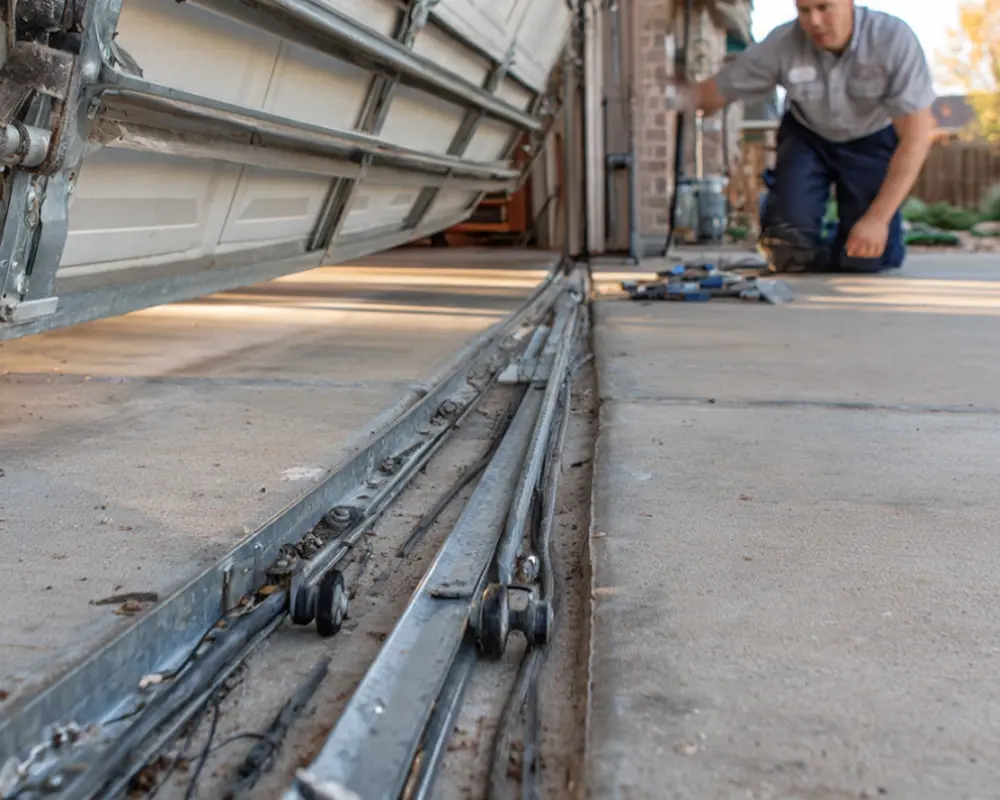 Garage Door Off Track: Causes, Risks, and What to Do Next